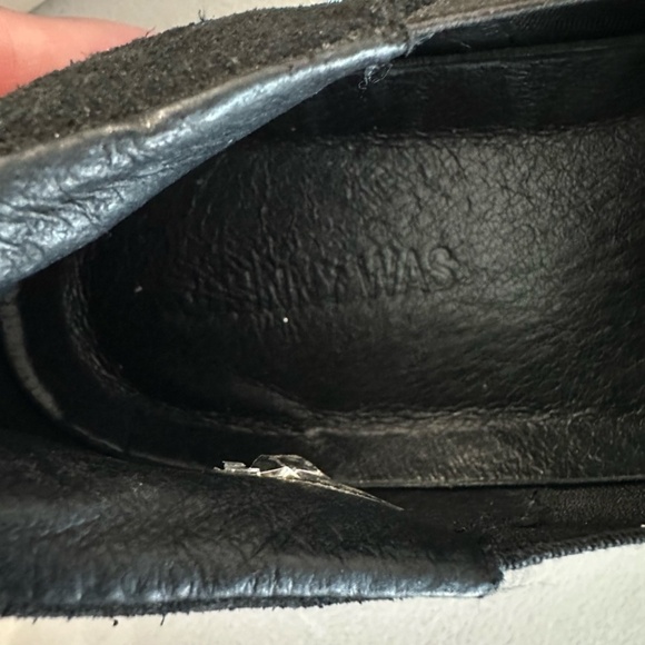 Johnny Was Women’s Slip-On Black Butterfly Embroidered Platform Sneaker Sz 5 GUC - Picture 2 of 11